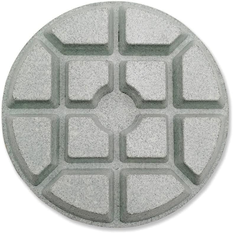 DTDIATOOL Concrete Polishing Pads 3 inch/80mm for Concrete, Cement and Terrazzo Floors Processing, Repairing and Renovating, Dry or Wet Use Diamond Grinding Pads Grit 100 3pcs - Image 4